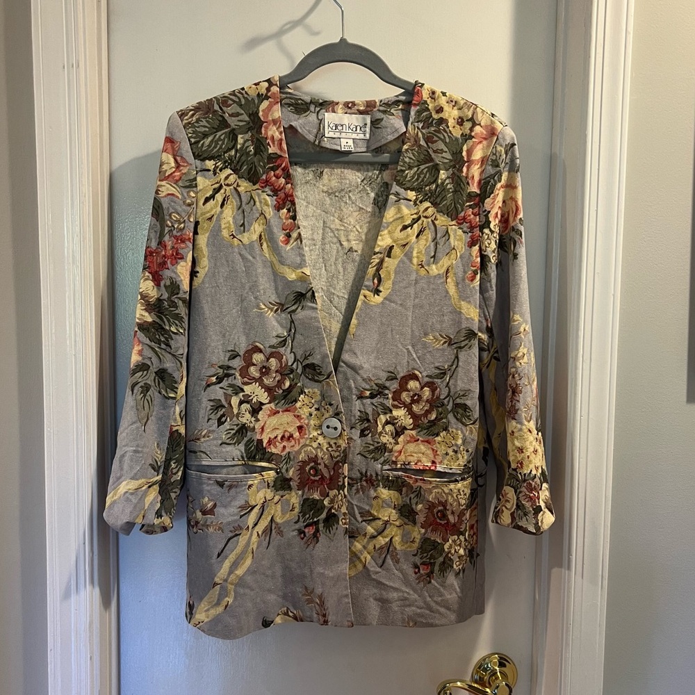 Floral jacket